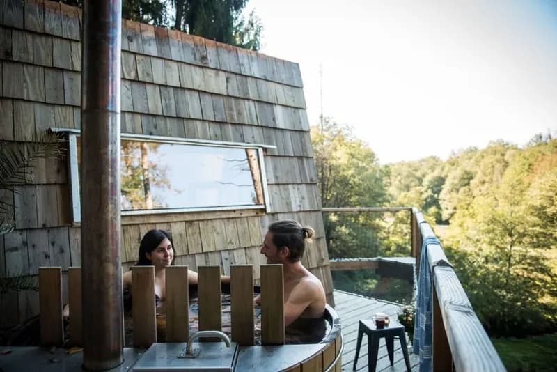 Le Moulin de la Jarousse - Cabane Belle étoile