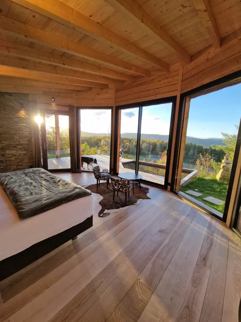 Cocoon Wood - Lodge avec sauna privatif