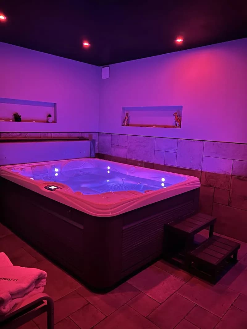 Chambre Cocooning avec jacuzzi privatif
