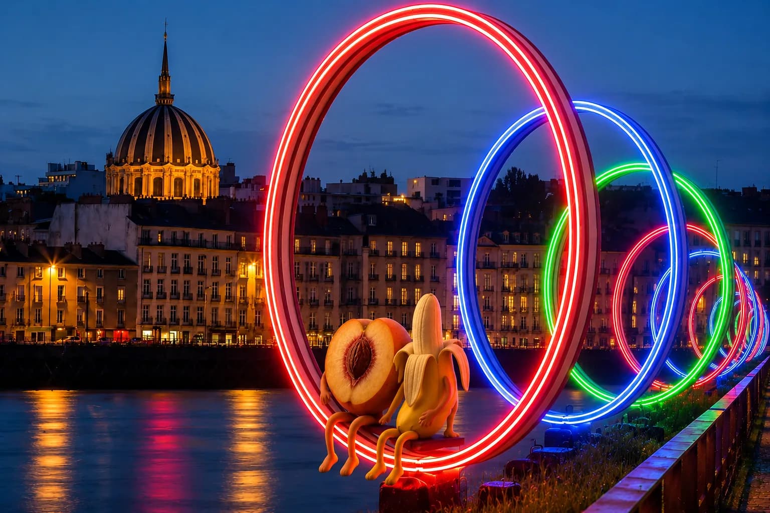 Vue de Nantes