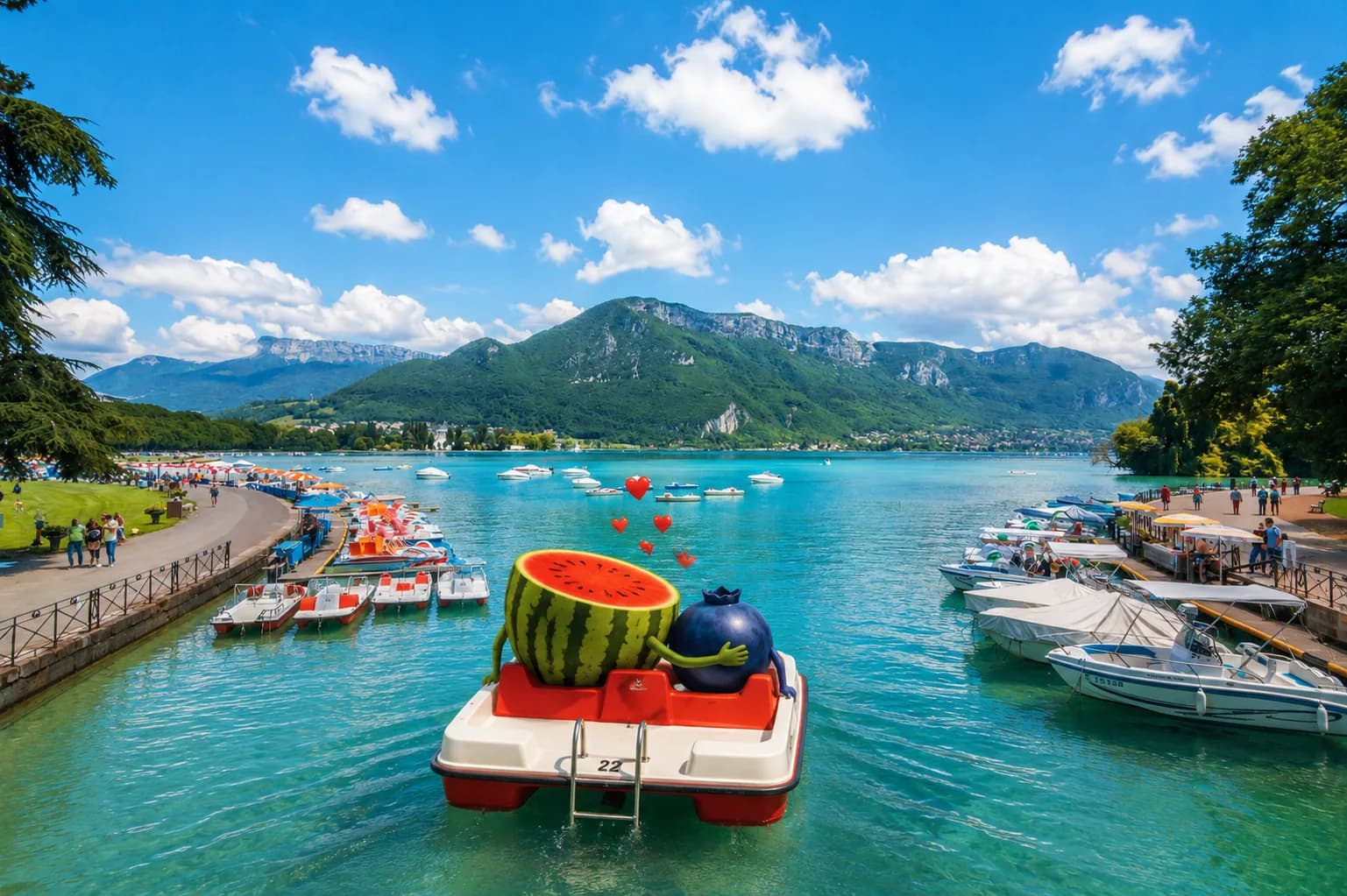 Vue de Annecy