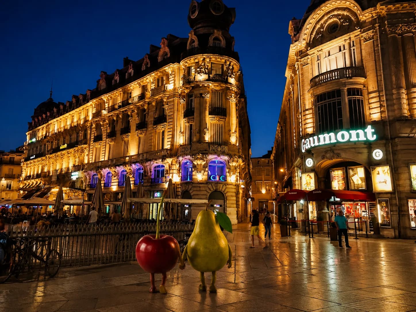 Vue de Montpellier