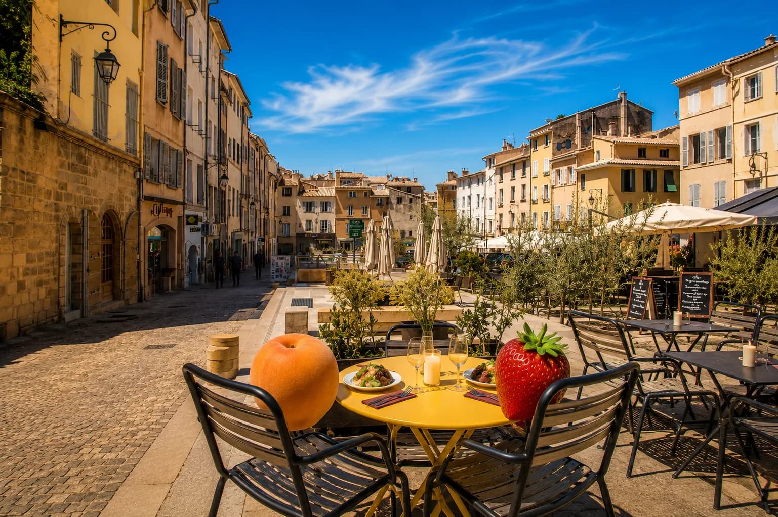 Vue de Aix-en-Provence