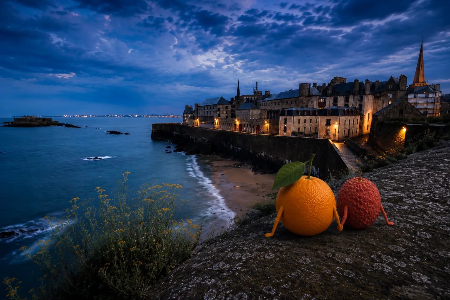 Vue de Saint-Malo
